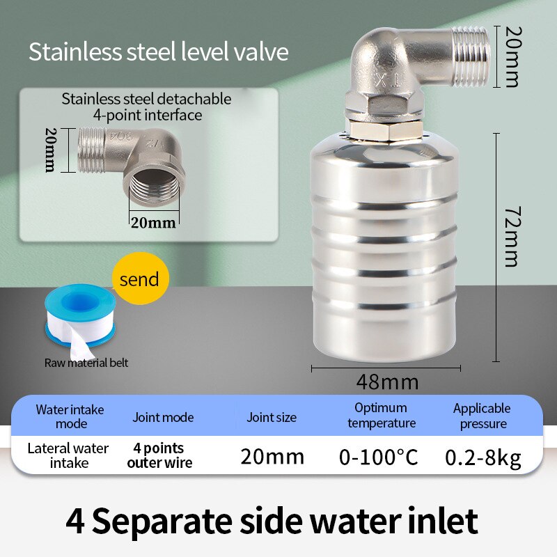 Floating Ball Valve Automatic Water Level Control